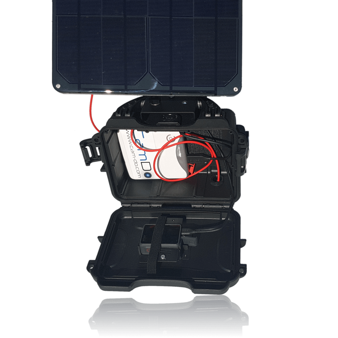 SolarX - GoPro HERO7, HERO6, HERO5, HERO4 & HERO3 solar power enclosure